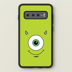 Green Monster Face  - Disney Phone Case for Galaxy S10