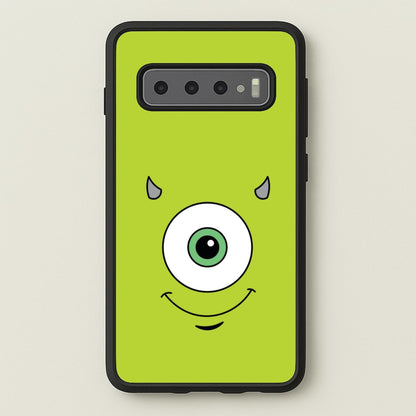 Green Monster Face  - Disney Phone Case for Galaxy S10