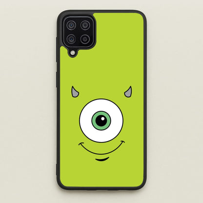 Green Monster Face  - Disney Phone Case for Galaxy A12