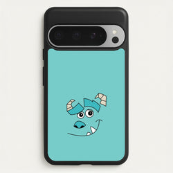 Blue Monster Face  - Disney Phone Case for Google Pixel 9 Pro XL