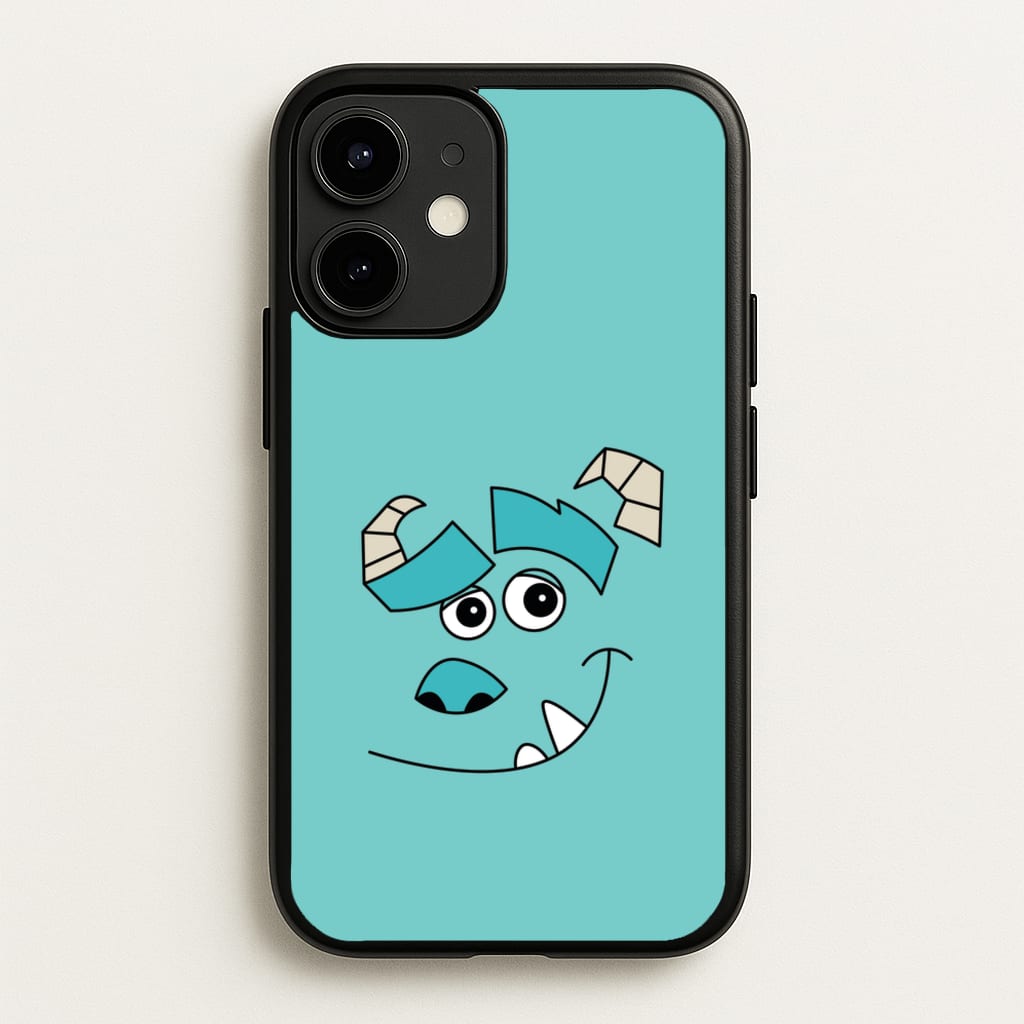 Blue Monster Face  - Disney Phone Case for iPhone 12 Mini
