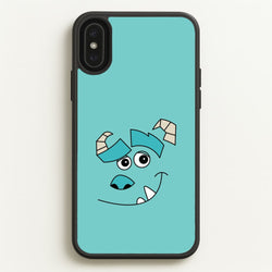 Blue Monster Face  - Disney Phone Case for iPhone XS Max