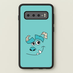 Blue Monster Face  - Disney Phone Case for Galaxy S10 Plus