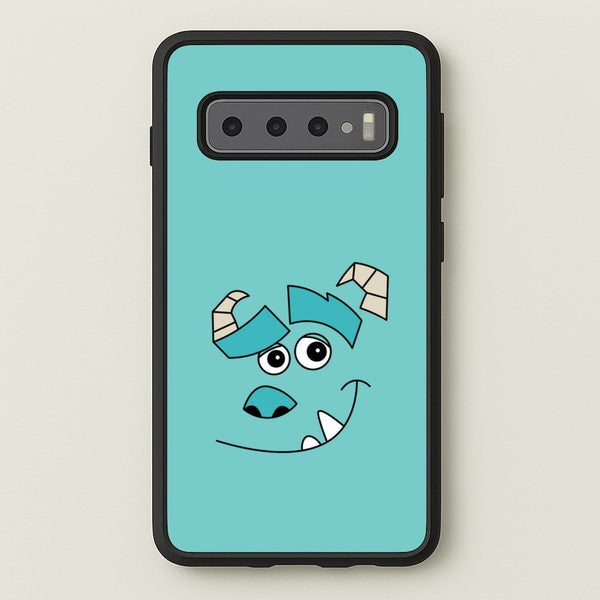 Blue Monster Face  - Disney Phone Case for Galaxy S10 Plus