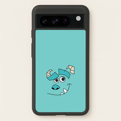 Blue Monster Face  - Disney Phone Case for Google Pixel 8 Pro