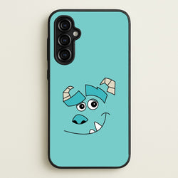 Blue Monster Face  - Disney Phone Case for Galaxy A54