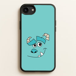 Blue Monster Face  - Disney Phone Case for iPhone 6 / 7 / 8 / SE