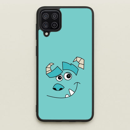 Blue Monster Face  - Disney Phone Case for Galaxy A12