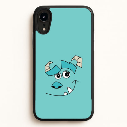 Blue Monster Face  - Disney Phone Case for iPhone XR