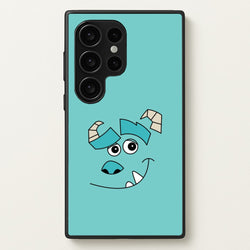 Blue Monster Face  - Disney Phone Case for Galaxy S24 Ultra