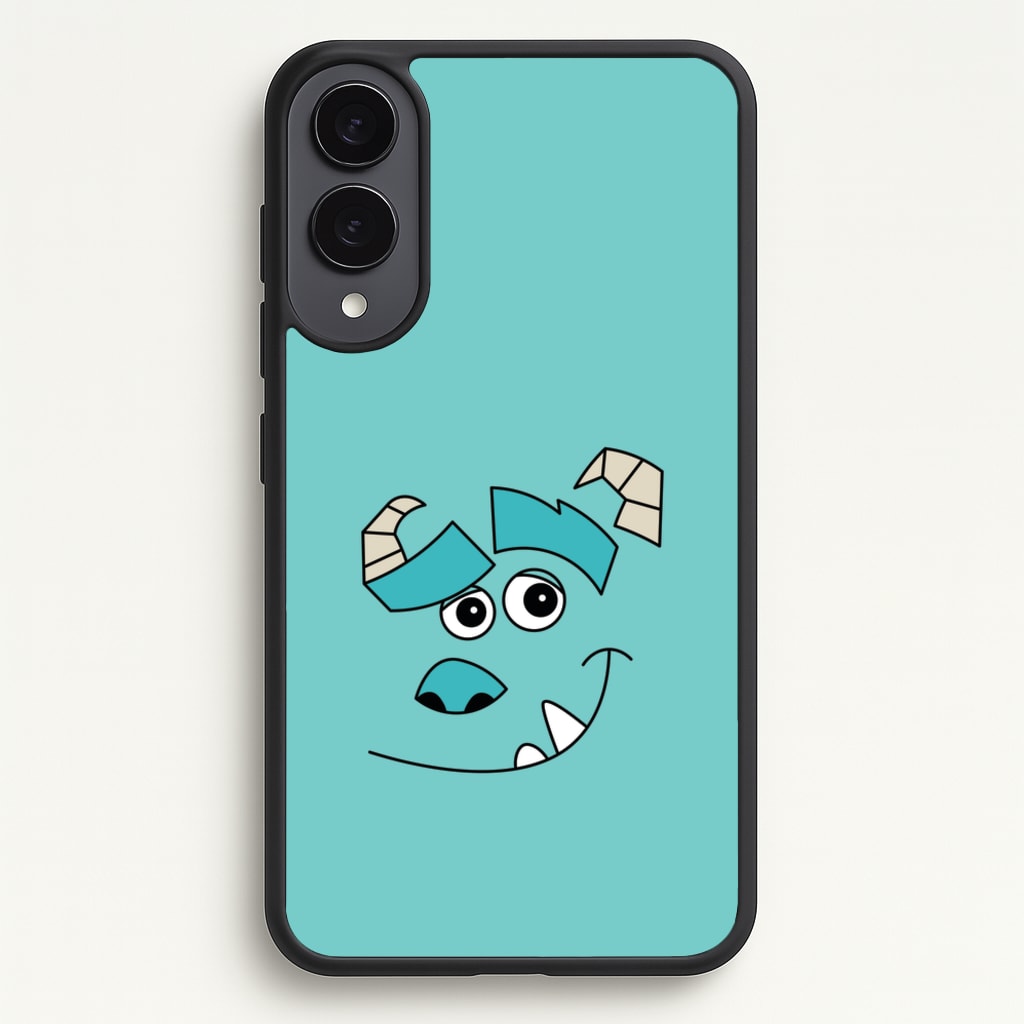 Blue Monster Face  - Disney Phone Case for Galaxy S25 Edge