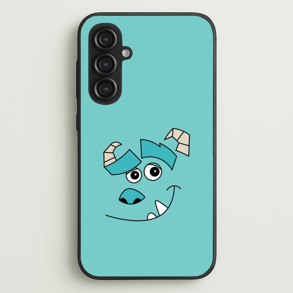 Blue Monster Face  - Disney Phone Case for Galaxy S23FE