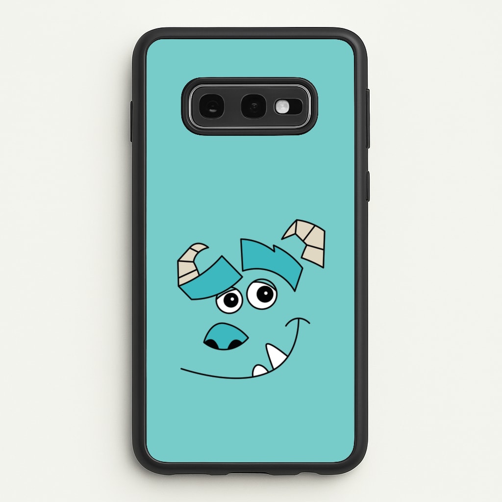 Blue Monster Face  - Disney Phone Case for Galaxy S10e