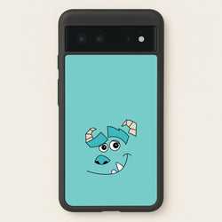 Blue Monster Face  - Disney Phone Case for Google Pixel 6