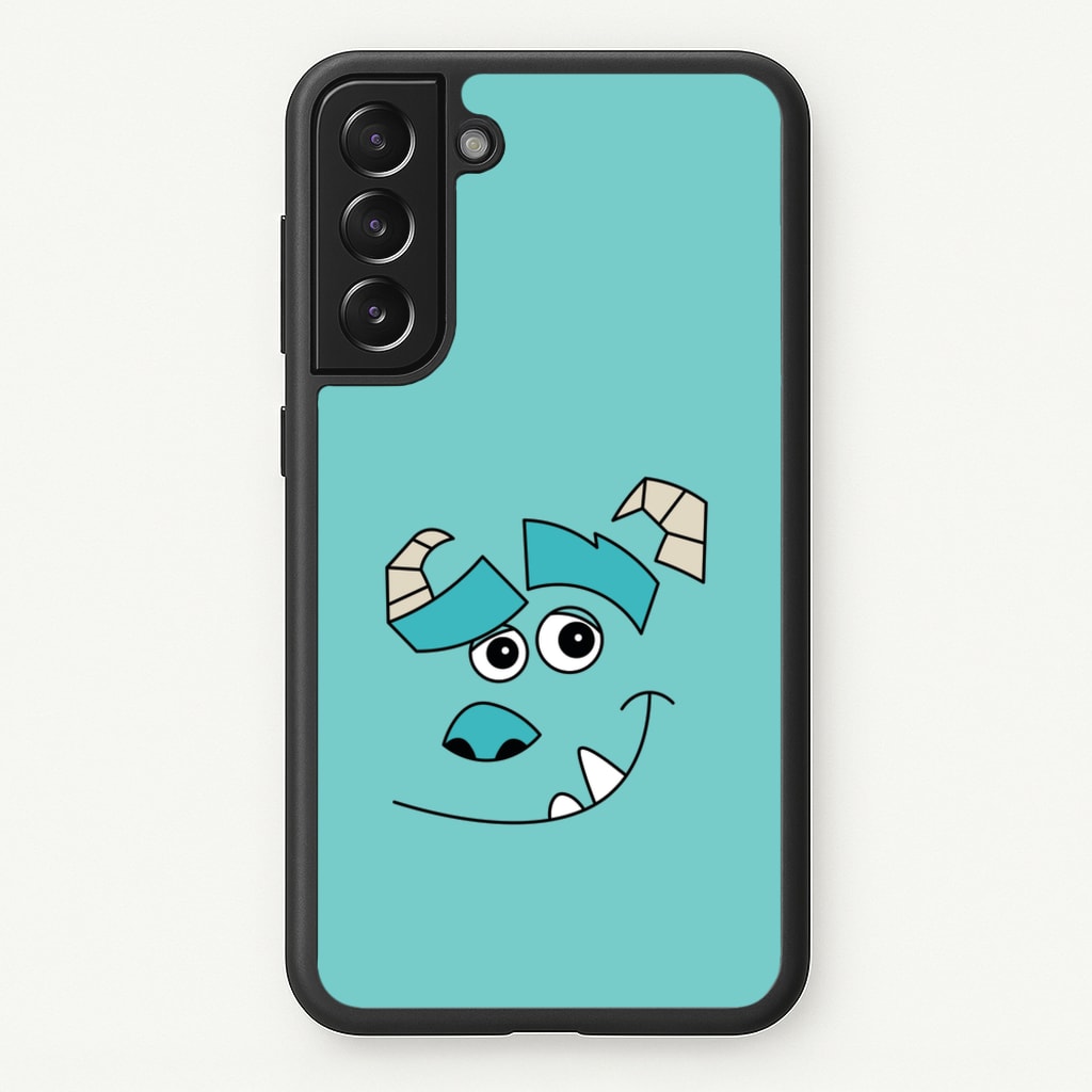 Blue Monster Face  - Disney Phone Case for Galaxy S22 Plus