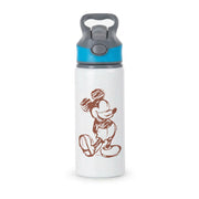 Sketched Mouse Outline Beige  Active Water Bottle 2