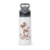 Sketched Mouse Outline Beige  Active Water Bottle