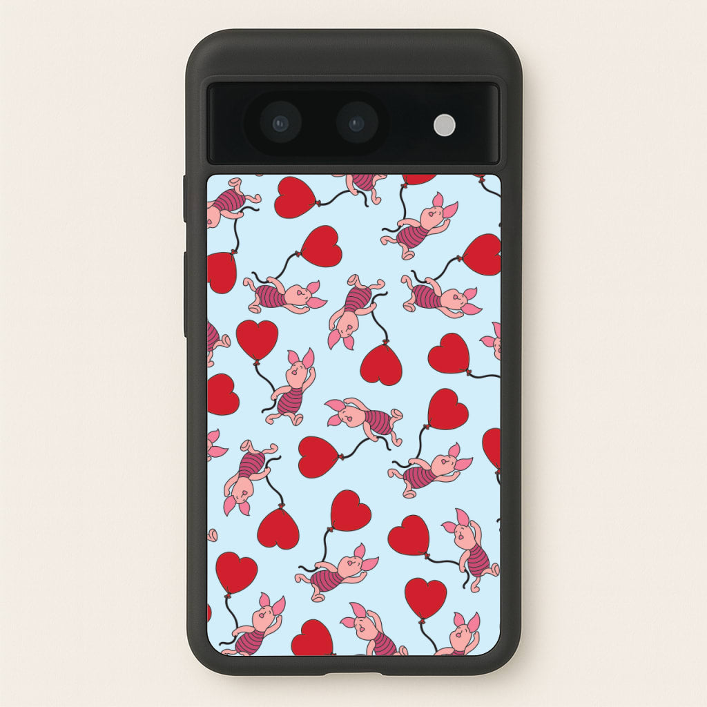 Baby Pig With Balloon Pattern  - Disney Phone Case for Google Pixel 8a