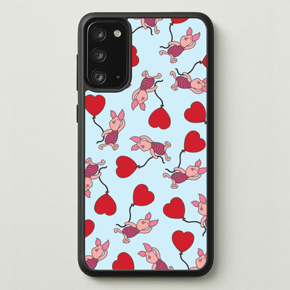 Baby Pig With Balloon Pattern  - Disney Phone Case for Galaxy Note 20