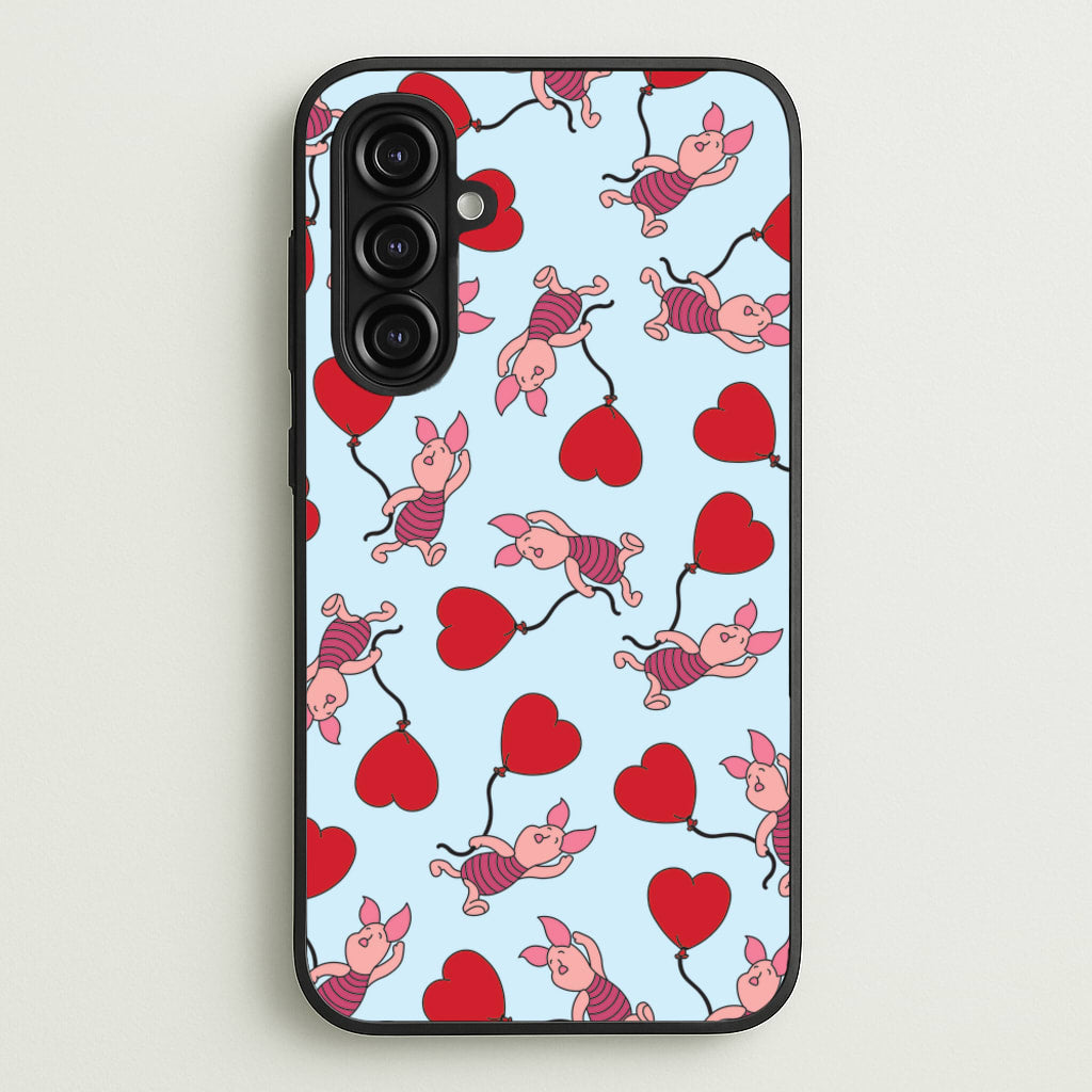 Baby Pig With Balloon Pattern  - Disney Phone Case for Galaxy A16