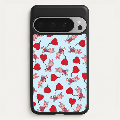 Baby Pig With Balloon Pattern  - Disney Phone Case for Google Pixel 9 Pro XL