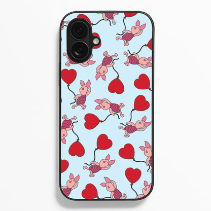Baby Pig With Balloon Pattern  - Disney Phone Case for iPhone 16 Plus