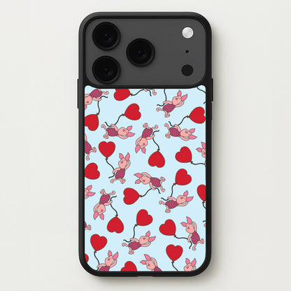Baby Pig With Balloon Pattern Phone Case for iPhone 17 Pro