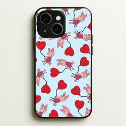 Baby Pig With Balloon Pattern  - Disney Phone Case for iPhone 15