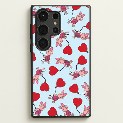 Baby Pig With Balloon Pattern  - Disney Phone Case for Galaxy S25 Ultra