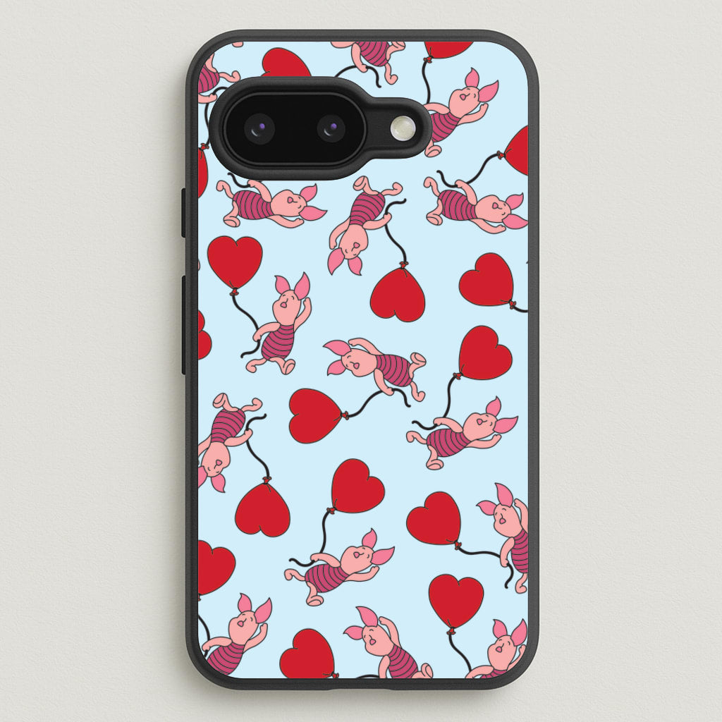 Baby Pig With Balloon Pattern  - Disney Phone Case for Google Pixel 9a
