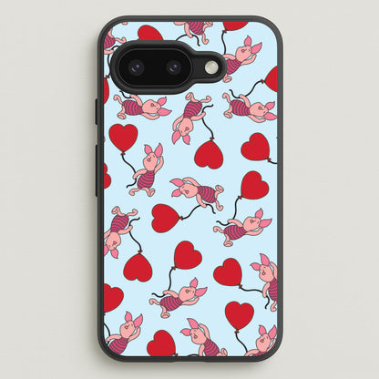 Baby Pig With Balloon Pattern  - Disney Phone Case for Google Pixel 9a