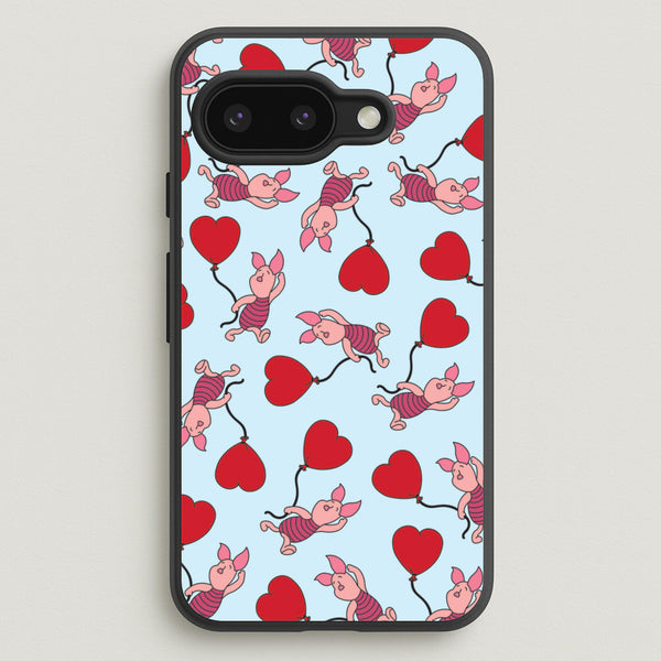 Baby Pig With Balloon Pattern  - Disney Phone Case for Google Pixel 9a