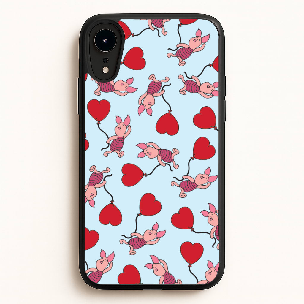 Baby Pig With Balloon Pattern  - Disney Phone Case for iPhone XR