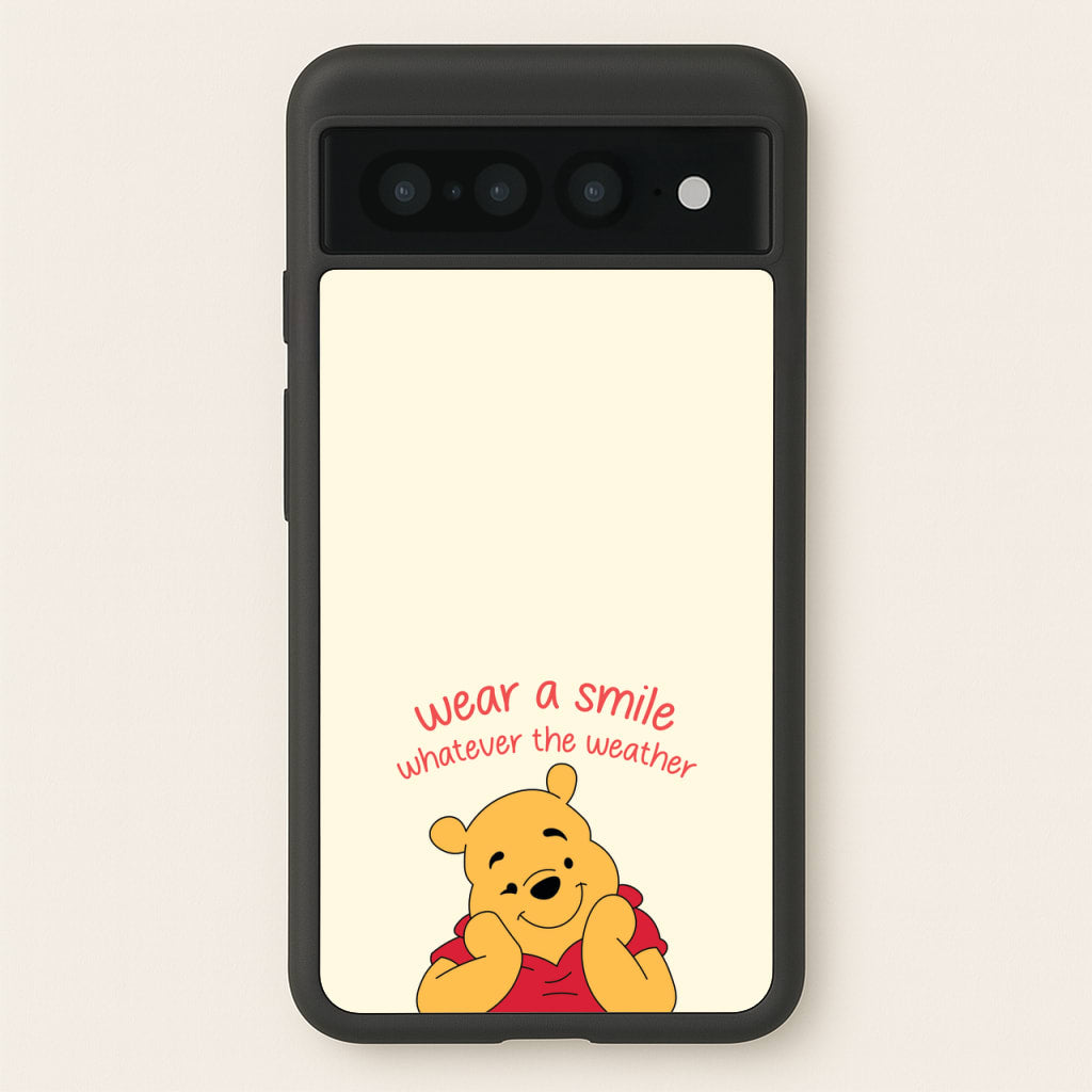 Wear A Smile Whatever The Weather   - Disney Phone Case for Google Pixel 7 Pro