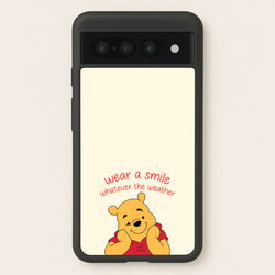 Wear A Smile Whatever The Weather   - Disney Phone Case for Google Pixel 7 Pro