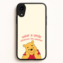 Wear A Smile Whatever The Weather   - Disney Phone Case for iPhone XR