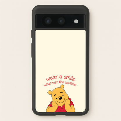 Wear A Smile Whatever The Weather   - Disney Phone Case for Google Pixel 8a