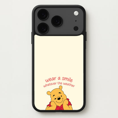 Wear A Smile Whatever The Weather Phone Case for iPhone 17 Pro