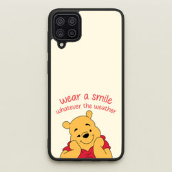 Wear A Smile Whatever The Weather   - Disney Phone Case for Galaxy A12