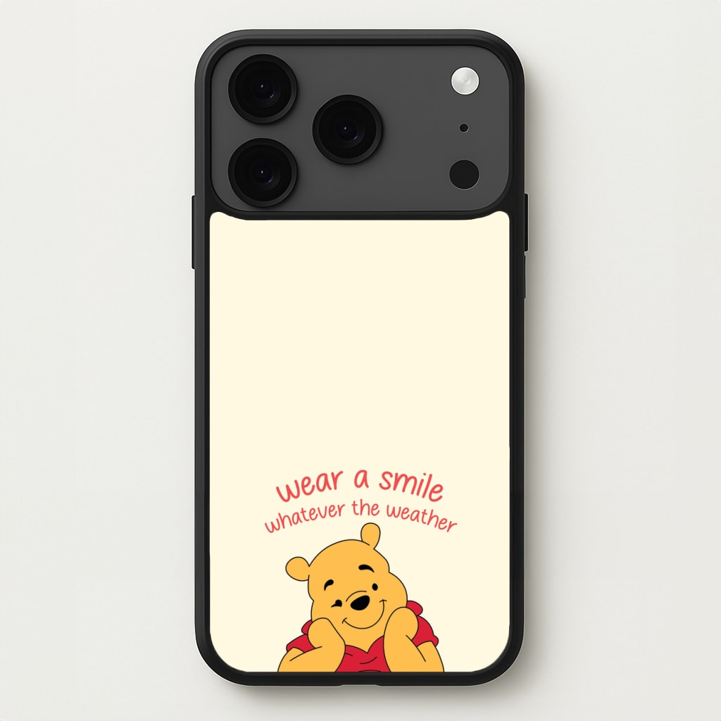 Wear A Smile Whatever The Weather Phone Case for iPhone 17 Pro