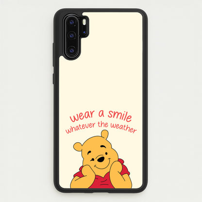 Wear A Smile Whatever The Weather   - Disney Phone Case for Huawei P30 Pro