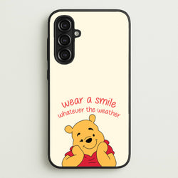 Wear A Smile Whatever The Weather   - Disney Phone Case for Galaxy A16