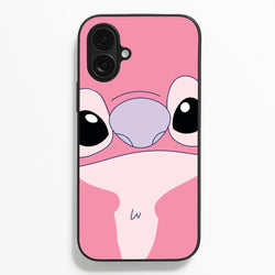 Cute Pink Alien Face Phone Case