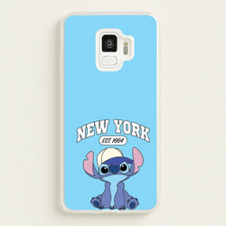 New York Blue Alien  - Stitch Phone Case for Galaxy S9