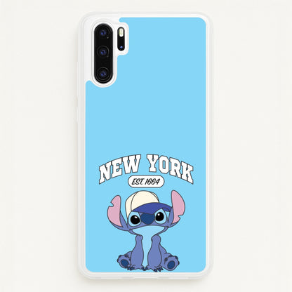 New York Blue Alien  - Stitch Phone Case for Huawei P30 Pro
