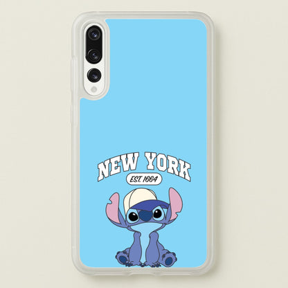 New York Blue Alien  - Stitch Phone Case for Huawei P20 Pro