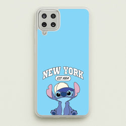 New York Blue Alien  - Stitch Phone Case for Galaxy A12