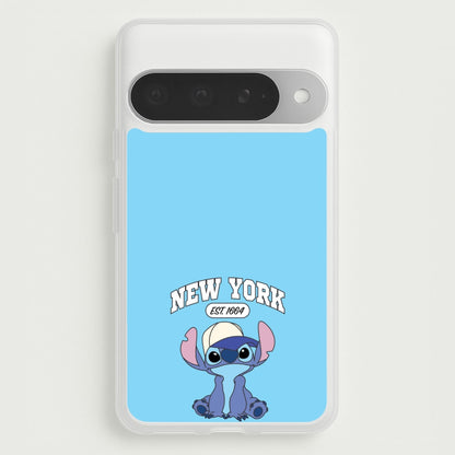 New York Blue Alien Phone Case for Google Pixel 10 Pro XL