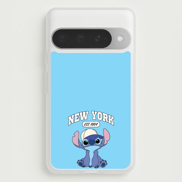 New York Blue Alien Phone Case for Google Pixel 10 Pro XL