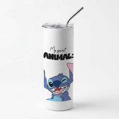 My Sprit Animal Blue Alien Skinny Tumbler